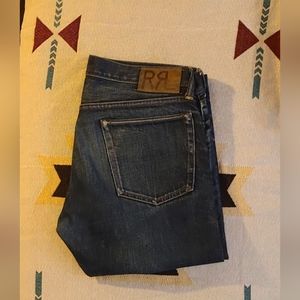 RRL SLIM SELVEDGE DENIM 33×32